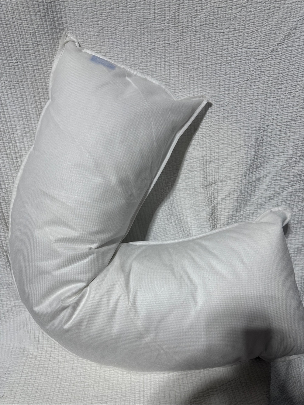 Willow L-Pillow Side Support Pillow - White - Picture 6 of 6